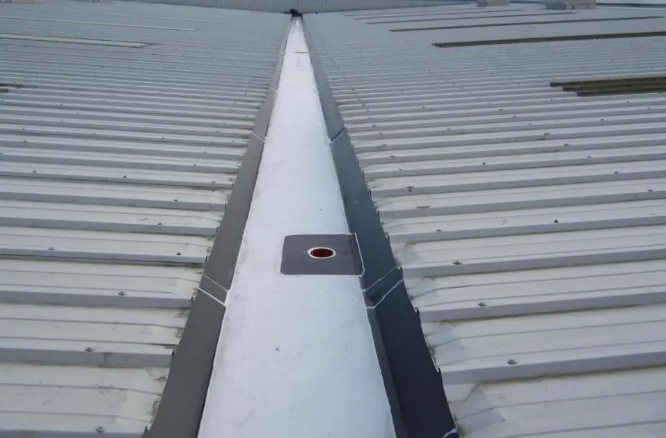 Industrial gutter relining